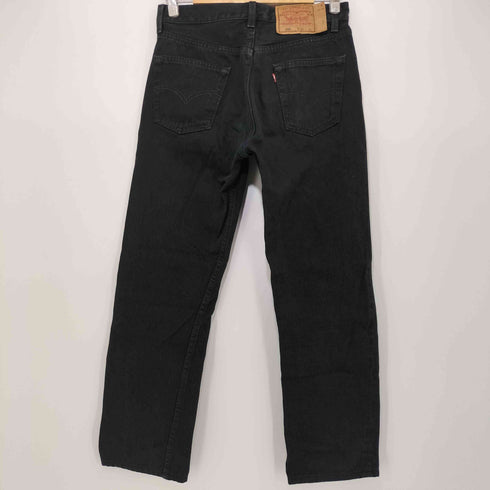 リーバイス Levis 1996年製 米国製 501 ボタンフライ 後染めブラックデニム メンズ W30 L36