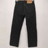 リーバイス Levis 1996年製 米国製 501 ボタンフライ 後染めブラックデニム メンズ W30 L36