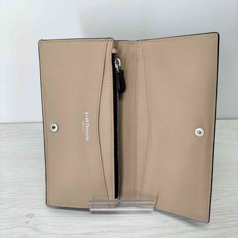 ジェイアンドエムデヴィッドソン J&M Davidson シボ革 スタッズレザーロングウォレット 長財布 メンズ