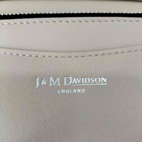 ジェイアンドエムデヴィッドソン J&M Davidson シボ革 スタッズレザーロングウォレット 長財布 メンズ