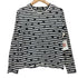 ブラックコムデギャルソン BLACK COMME des GARCONS AD2016 ドット ストライプ カットソー Tシャツ レディース JPN:S