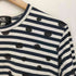 ブラックコムデギャルソン BLACK COMME des GARCONS AD2016 ドット ストライプ カットソー Tシャツ レディース JPN:S