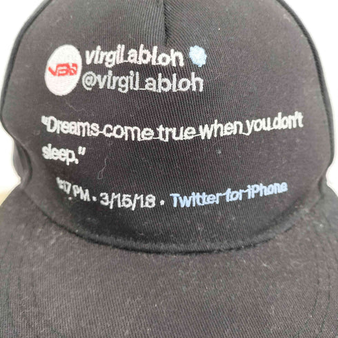 Mismatch NYC/R.I.P Virgil Abloh CAP メンズ