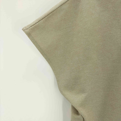 ユナイテッドアローズグリーンレーベルリラクシング UNITED ARROWS green label relaxing FFC リネンライク キーネック ショートスリーブ プルオーバー カットソー レディース