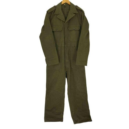 ダッチアーミー DUTCH ARMY MVO ステンシルプリント JUMPSUIT フラップポケット エポレット オーバーポケット ジャンプスーツ 比翼 メンズ 50