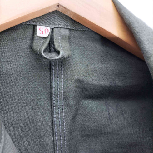ダッチアーミー DUTCH ARMY MVO ステンシルプリント JUMPSUIT フラップポケット エポレット オーバーポケット ジャンプスーツ 比翼 メンズ 50