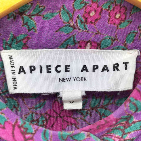 APIECE APART 花柄 シルク ワンピース レディース 0