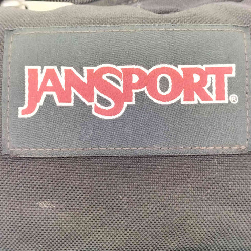 ジャンスポーツ JanSport RIGHT POUCH BLACK スエード切り替え バックパック メンズ