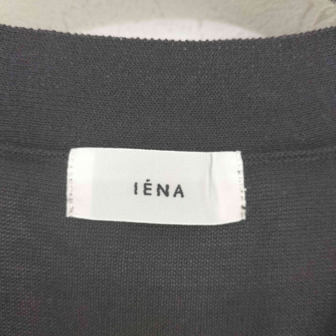 イエナ IENA シアーVネックカーディガン レディース