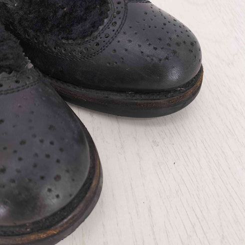 mythography LONG WINGTIP LEATHER SHOES ムートン ウィングチップ メンズ 42