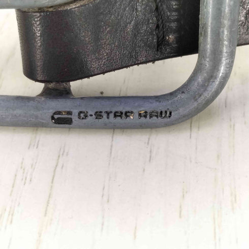 ジースターロー G-STAR RAW ロゴ刻印 レザーベルト メンズ