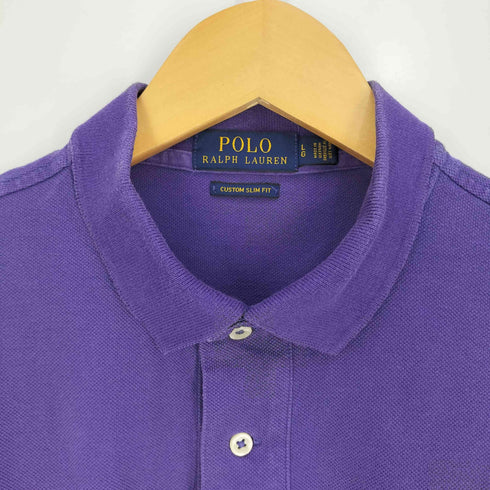 ポロラルフローレン POLO RALPH LAUREN CUSTOM FIT ポニー刺繍 ポロシャツ メンズ import:L