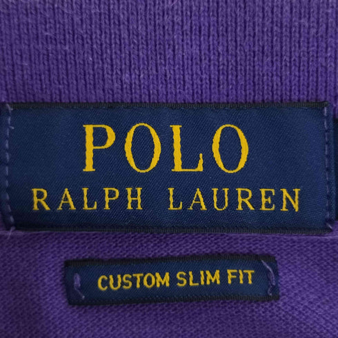 ポロラルフローレン POLO RALPH LAUREN CUSTOM FIT ポニー刺繍 ポロシャツ メンズ import:L