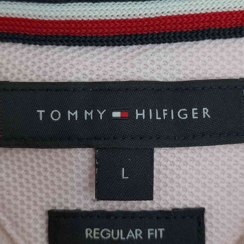 トミーヒルフィガー TOMMY HILFIGER REGULAR FIT ロゴ刺繍 ポケット ポロシャツ メンズ import:L