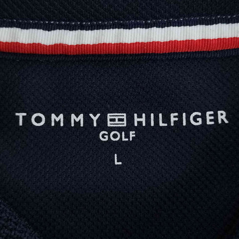 トミーヒルフィガーゴルフ TOMMY HILFIGER GOLF ロゴプリント ポロシャツ メンズ import:L