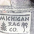 80S MICHIGAN RAG 総柄コットンパーカー メンズ
