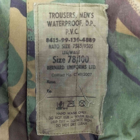 BERNARD UNIFORMS LTD. オーバーパンツ メンズ 7585/9505