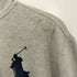 ポロバイラルフローレン Polo by RALPH LAUREN ビックポニー刺繍 リブラインナンバリング ジップパーカー レディース 160/80