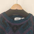 シアーズ Sears 韓国製 総柄 クルーネックニット メンズ import:XL