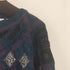 シアーズ Sears 韓国製 総柄 クルーネックニット メンズ import:XL
