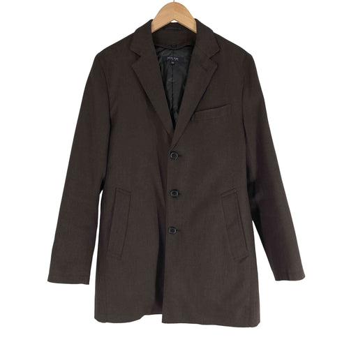ミッシェルクランオム MICHEL KLEIN HOMME インナーダウンチェスターコート ヘリンボーン メンズ JPN:44