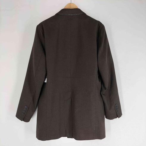 ミッシェルクランオム MICHEL KLEIN HOMME インナーダウンチェスターコート ヘリンボーン メンズ JPN:44