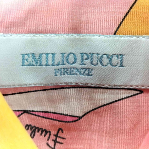 エミリオプッチ EMILIO PUCCI Psychedelic L/S Shirts サイケデリック シャツ 長袖 メンズ JPN:M