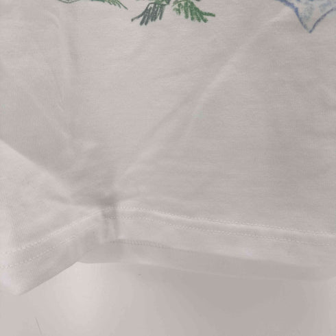 カサブランカ Casablanca white printed t-shirt レディース JPN:M