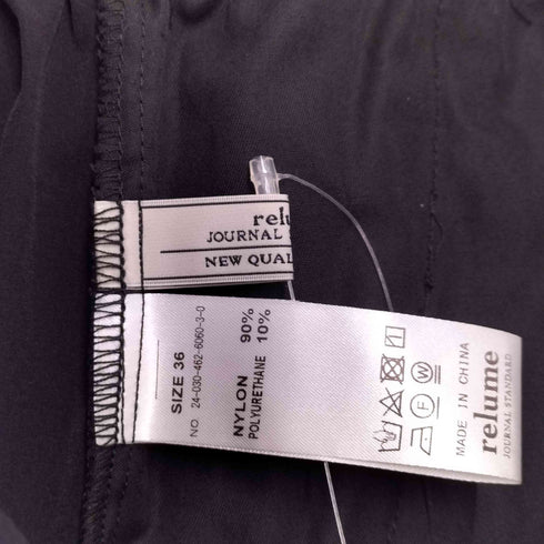 ジャーナルスタンダードレリューム JOURNAL STANDARD relume ストレッチギャザータックパンツ レディース JPN:36