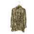 ザノベッティ ZANOBETTI MADE IN ITALY 総柄シルク100シャツ レディース EUR:40