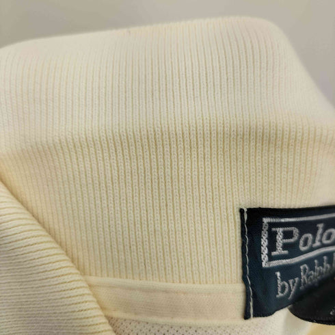 ポロバイラルフローレン Polo by RALPH LAUREN COSTOM FIT ポニー刺繍 L/S ポロシャツ メンズ import:M