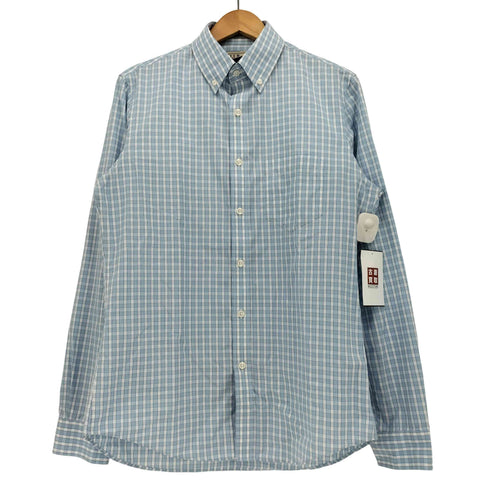 エルエルビーン L.L.Bean WRINKLE RESISTANT SLIM FIT チェック柄 ボタンダウン L/S シャツ メンズ S-REG