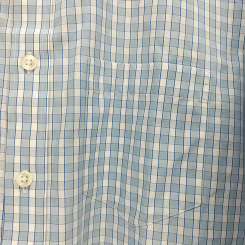 エルエルビーン L.L.Bean WRINKLE RESISTANT SLIM FIT チェック柄 ボタンダウン L/S シャツ メンズ S-REG