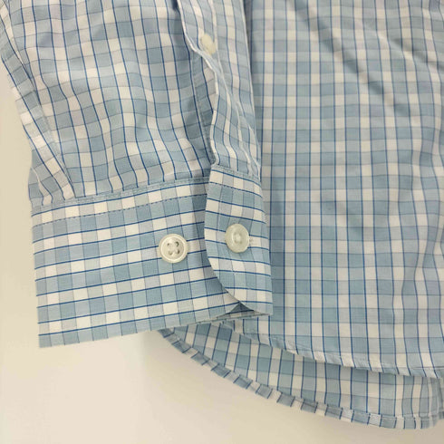 エルエルビーン L.L.Bean WRINKLE RESISTANT SLIM FIT チェック柄 ボタンダウン L/S シャツ メンズ S-REG