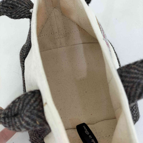 ハリスツイード Harris Tweed キャンバスミニトートバッグ レディース