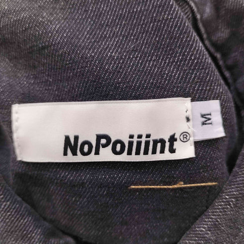 NOPOIIINT ブラックデニムジャケット メンズ M