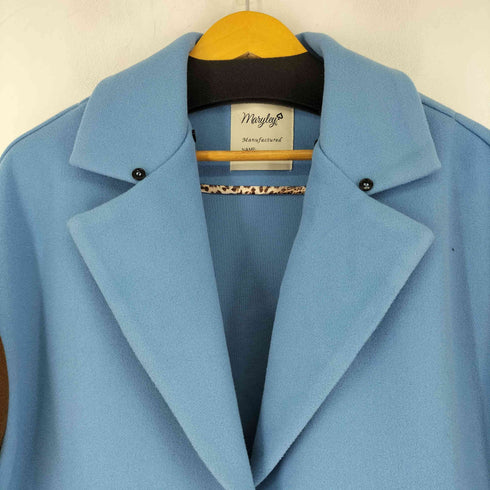MARYLEY ニットドッキングコート レディース S