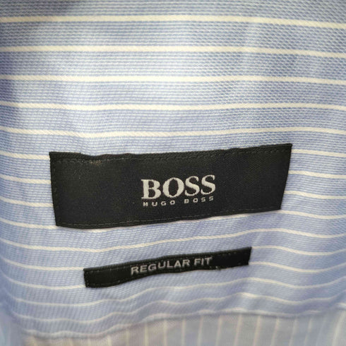 ヒューゴボス HUGO BOSS REGULAR FIT ストライプ L/S シャツ メンズ 41 16