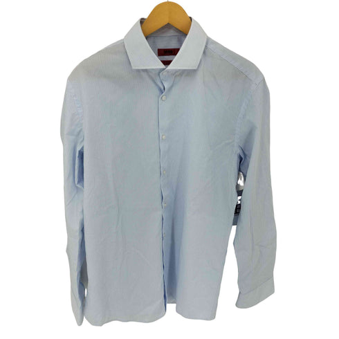 ヒューゴボス HUGO BOSS SLIM FIT ストライプ L/S シャツ メンズ 41 16