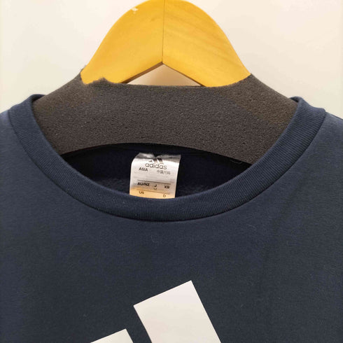 アディダス adidas パフォーマンスロゴプリント クルーネックスウェット メンズ import:M