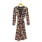 ザラ ZARA 花柄ロングガウン レディース import:S