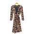 ザラ ZARA 花柄ロングガウン レディース import:S