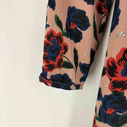 ザラ ZARA 花柄ロングガウン レディース import:S