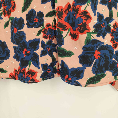ザラ ZARA 花柄ロングガウン レディース import:S