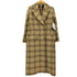 エムエムシックスメゾンマルジェラ MM6 Maison Margiela 18AW チェック ウールチェスターコート レディース 38