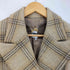 エムエムシックスメゾンマルジェラ MM6 Maison Margiela 18AW チェック ウールチェスターコート レディース 38