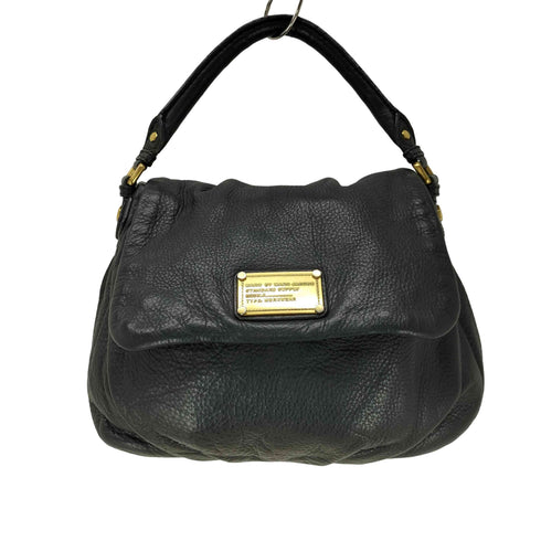 マークバイマークジェイコブス Marc by Marc Jacobs ロゴプレート牛革ハンドバッグ レディース