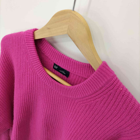 ギャップ Gap CASHSOFT リブ L/S ニット レディース JPN:L