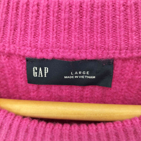 ギャップ Gap CASHSOFT リブ L/S ニット レディース JPN:L