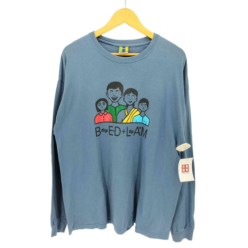 ベドラム bedlam フロントプリント L/S Tシャツ メンズ JPN:XL